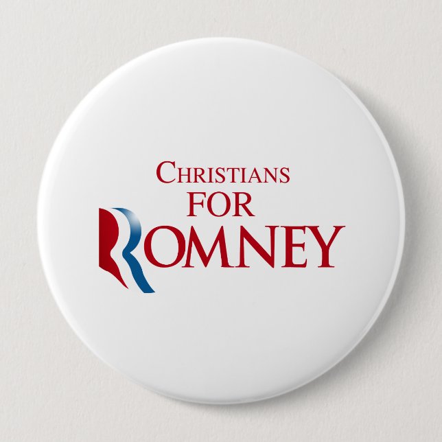 CHRISTIANS FÜR ROMNEY.png Button (Vorderseite)