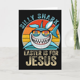 Christians T-Shirt Retro Dummer Haifisch-Shirt Ost Karte