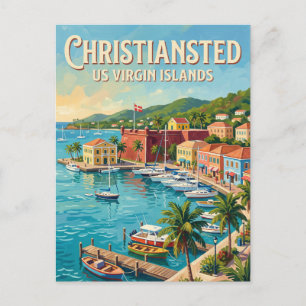 Christiansted Amerikanische Jungferninseln Postkarte