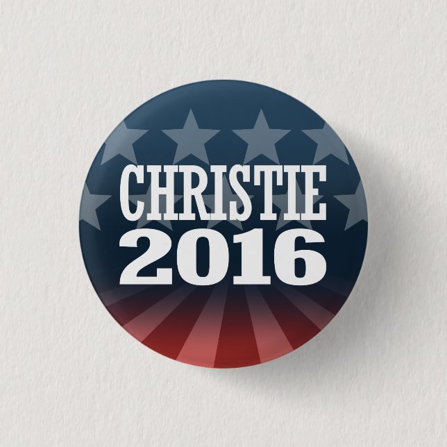 CHRISTIE 2016 BUTTON (Vorderseite)