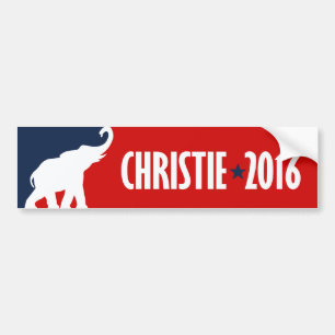 CHRISTIE 2016 SPORTBUMPER - .PNG AUTOAUFKLEBER