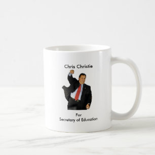 Christie für Minister für Bildung Kaffeetasse