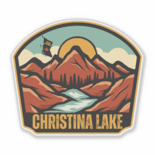 Christina Lake, British Columbia Aufkleber