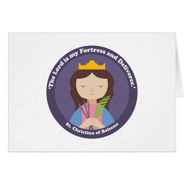 Christina von Bolsena (Vorderseite (Horizontal))