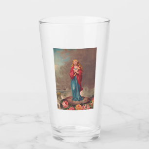Christina von Bolsena Schutzpatron der Seeleute Glas