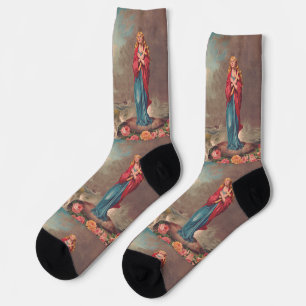 Christina von Bolsena Schutzpatron der Seeleute Socken
