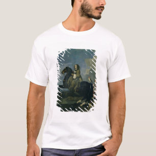 Christina von Schweden (1626-89) zu Pferd 1653 ( T-Shirt