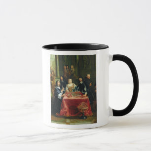 Christina von Schweden und von ihrem Gericht: Tasse