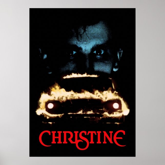 CHRISTINE Face Poster (Vorne)