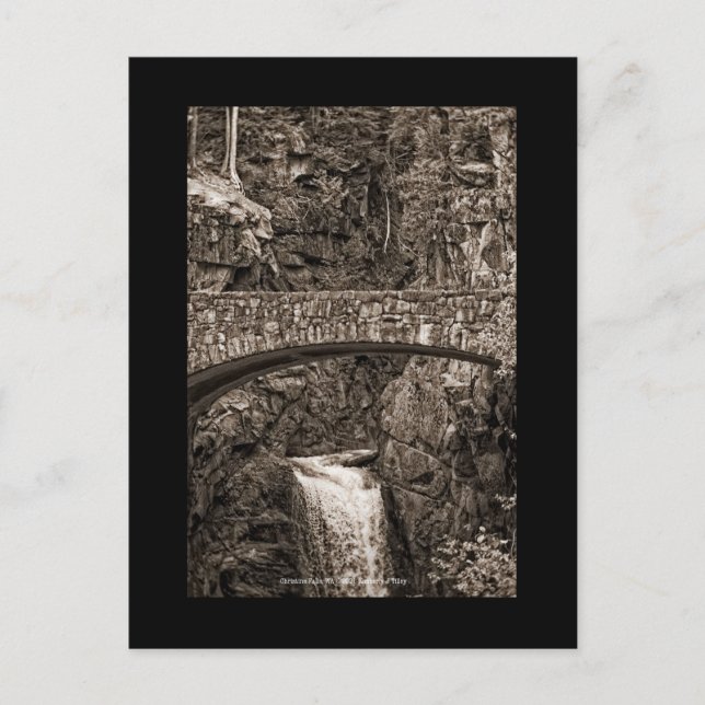 Christine Falls, WA Postkarte (Vorderseite)