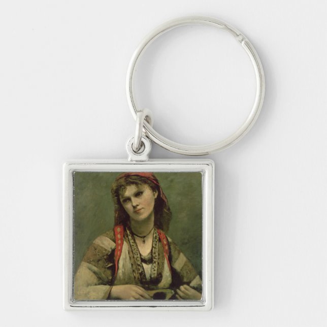 Christine Nilson oder das Bohemische mit a Schlüsselanhänger (Vorne)