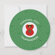 Christkindliche Fahne des marokkanischen Engels Pe