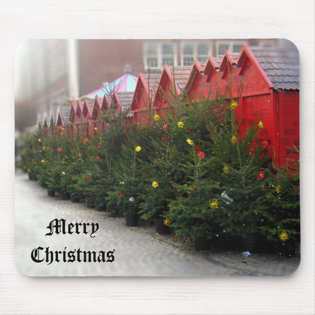 Christkindlmarkt - Weihnachtsmousepad Mousepad (Vorne)