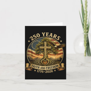Christlich 250 Jahre Glaube Dom 4. Juli 250 Karte
