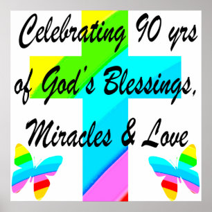 CHRISTLICH 90. POSTER