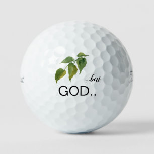 Christlich "...aber GOD..." Foliage Golfball