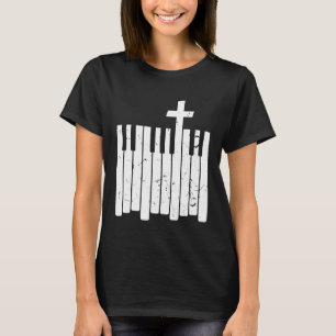 Christlich Band Christlich Piano Rock Classic T-Shirt