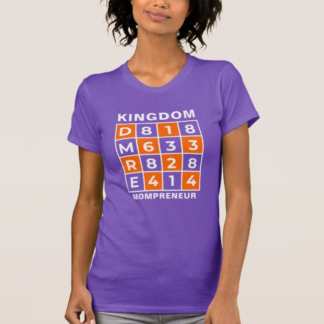 Christlich Business KINGDOM MOMPRENEUR T-Shirt (Vorderseite)