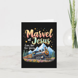 Christlich Camp Vbs 2025 Seiner Glory Junction Bah Karte