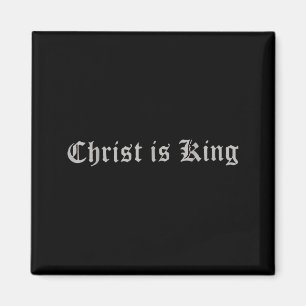 Christlich Christentum Christus ist König Jesus Ka Magnet