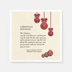 Christlich DER HERR BEGEISTERT DICH Weihnachts Serviette