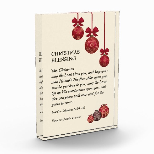 Christlich | DER HERRLICHE BEGEISTERT SIE | Weihna Fotoblock (Links)