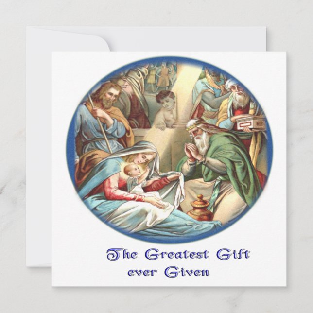 Christlich Einladung (Vorderseite)