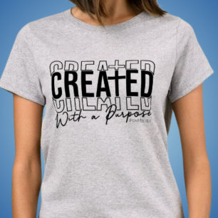 Christlich erstellt mit einem Zweckverbs 16:4 T-Shirt