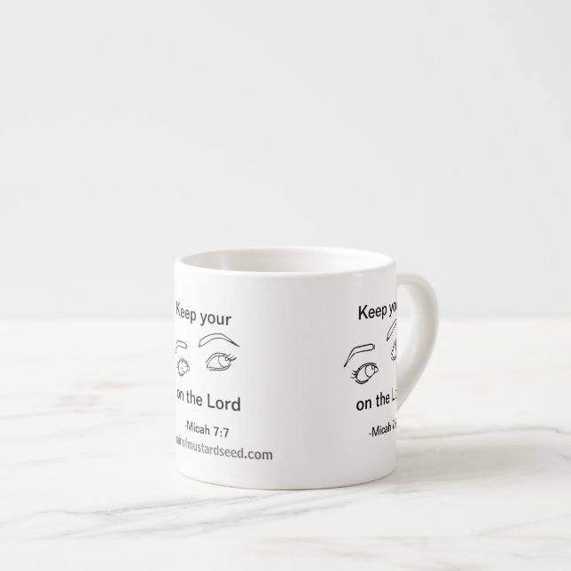 Christlich Espressotasse (Vorderseite Rechts)