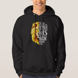 Christlich für Männer Löwe von Juda, Grafischer Go Hoodie