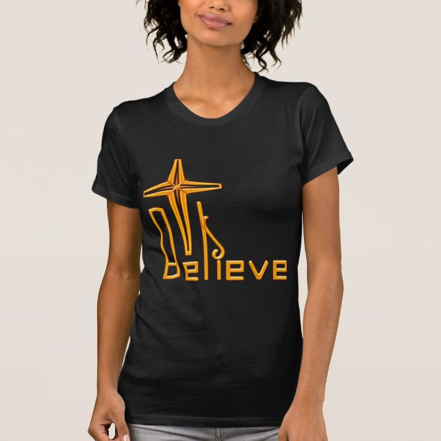 Christlich glauben T-Shirt (Vorderseite)