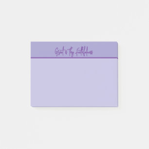 Christlich Großartig ist, dass sie Faithness-Notep Post-it Klebezettel