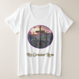 Christlich Große Größe T-Shirt