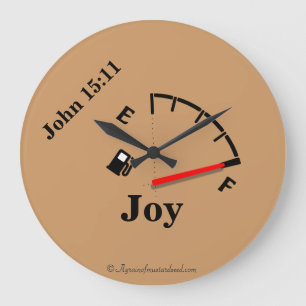 Christlich Große Wanduhr