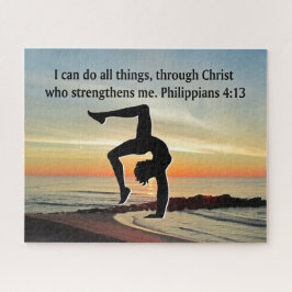 CHRISTLICH GYMNASTICS MÄDCHEN PUZZLE