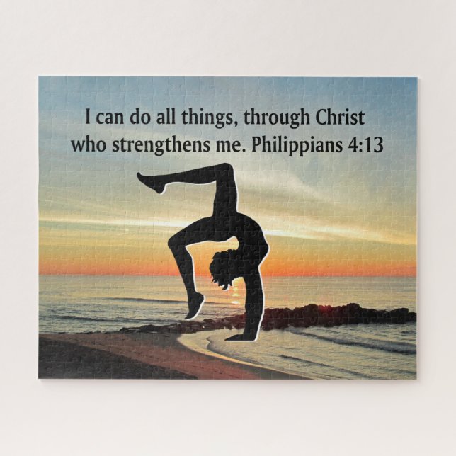 CHRISTLICH GYMNASTICS MÄDCHEN PUZZLE (Horizontal)