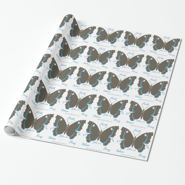 Christlich Inspiriert Geschenkpapier (Ungerollt)