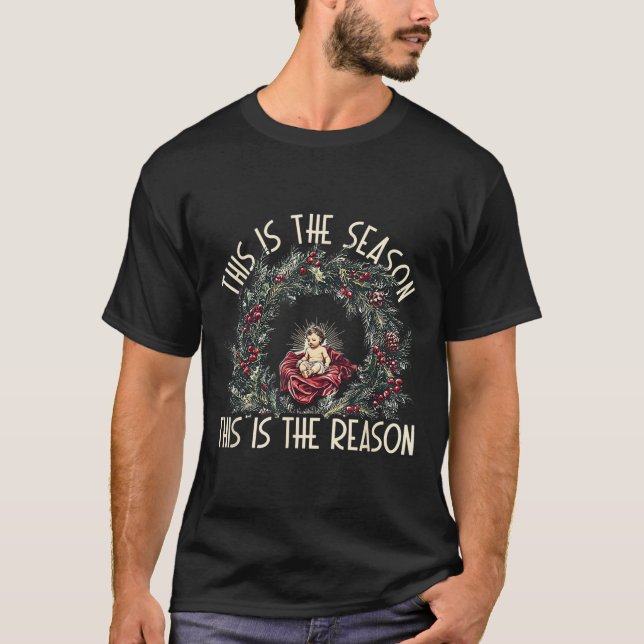 Christlich ist dies die Jahreszeit, die je T-Shirt (Vorderseite)