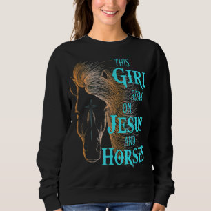 Christlich IST DIESES MÄDCHEN AUF JESUS & PORSES E Sweatshirt