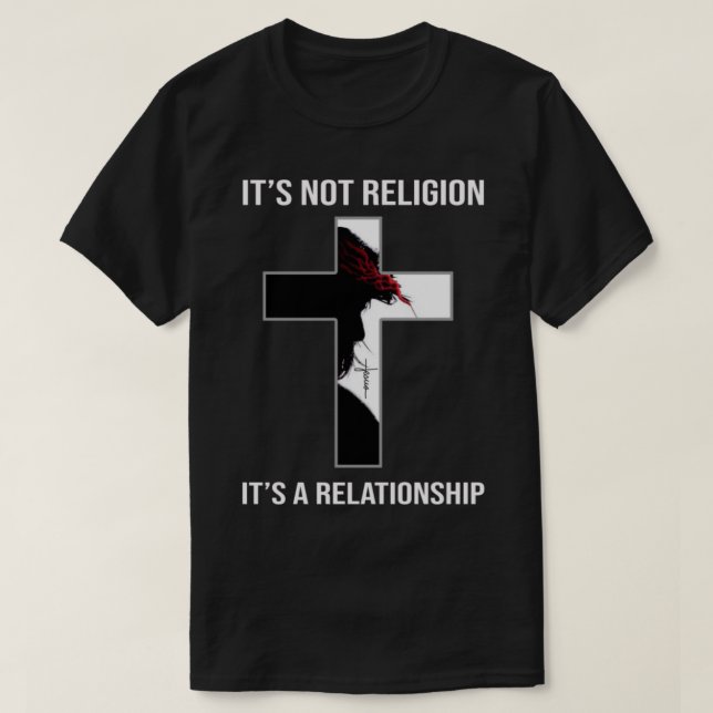 Christlich ist es keine Religion. Es ist eine Bezi T-Shirt (Design vorne)