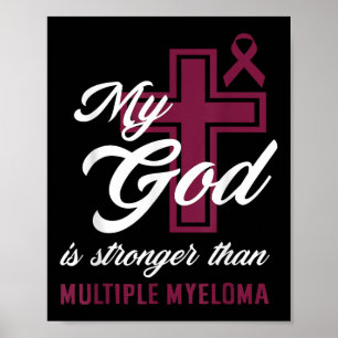 Christlich ist mein Gott stärker als das Multiples Poster