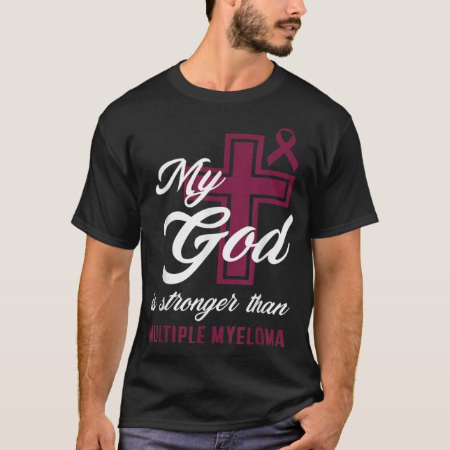 Christlich ist mein Gott stärker als das Multiples T-Shirt (Vorderseite)