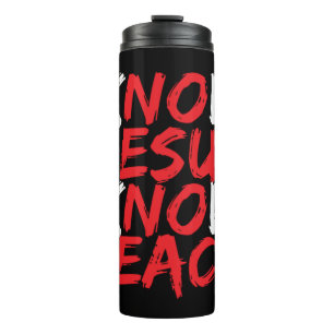 Christlich Jesus Bible Verse Scripting Know Jesus Thermosbecher