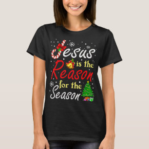 Christlich Jesus der Grund Weihnachten Strumpf Stu T-Shirt