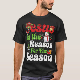 Christlich Jesus der Grund Weihnachten Strumpf Stu T-Shirt