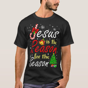 Christlich Jesus der Grund Weihnachten Strumpf Stu T-Shirt