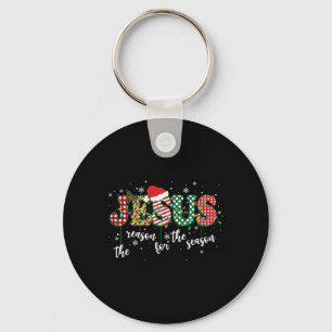 Christlich Jesus der Grund Weihnachten Weihnachtsf Schlüsselanhänger