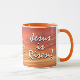 Christlich JESUS IS RISEN Oaster Tasse