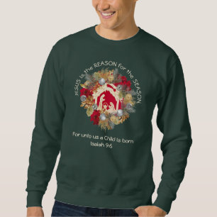 Christlich JESUS IST DER GRUND, DASS kundenspezifi Sweatshirt