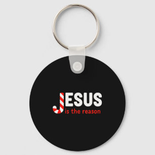 Christlich Jesus ist der Grund für die Saison Chri Schlüsselanhänger